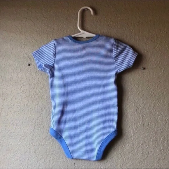 5 Piece Baby Boy Clothing Bundle 6-9 M: 2 Onesies,Button Down Shirt,Pants & Vest - Picture 10 of 16